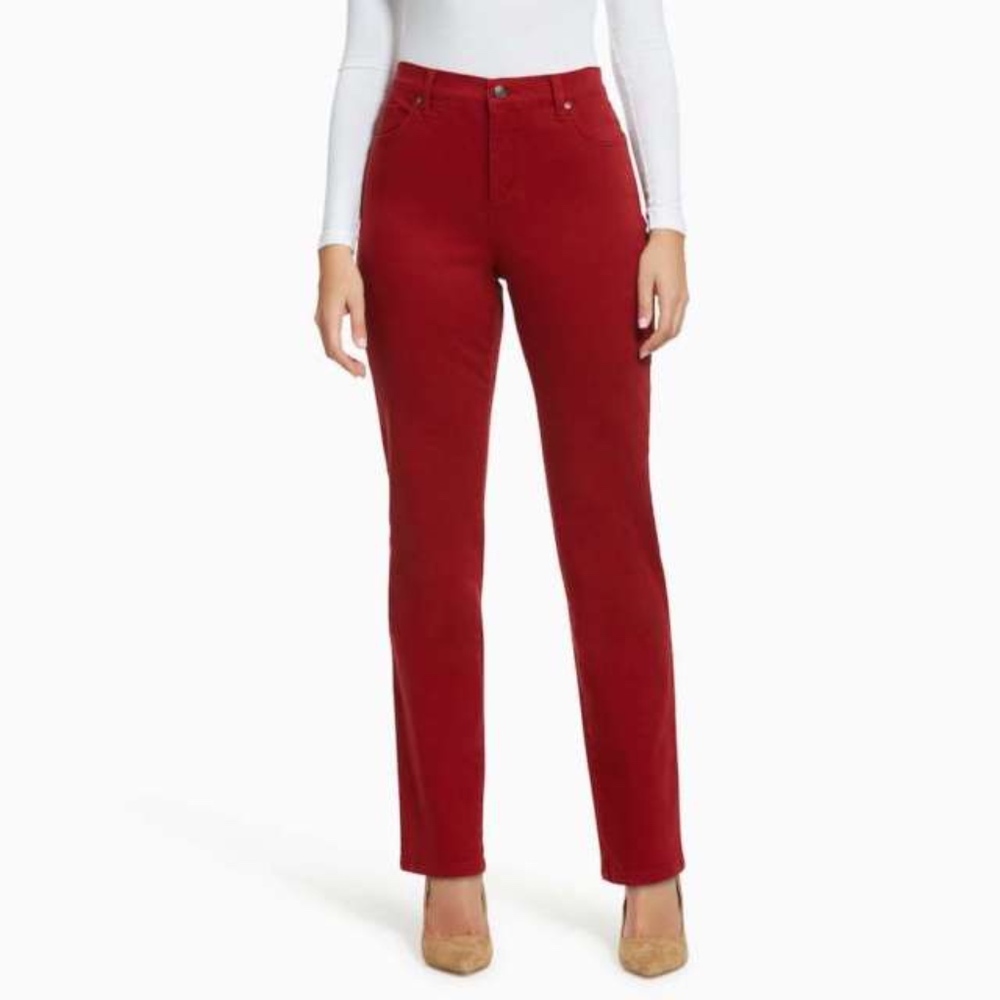 Gloria Vanderbilt Amanda Maximum Recovery Red Jean